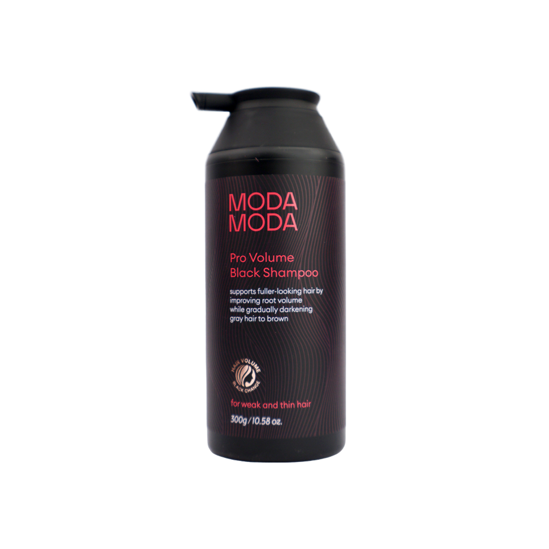 MODAMODA Pro Volume Black Shampoo 300g