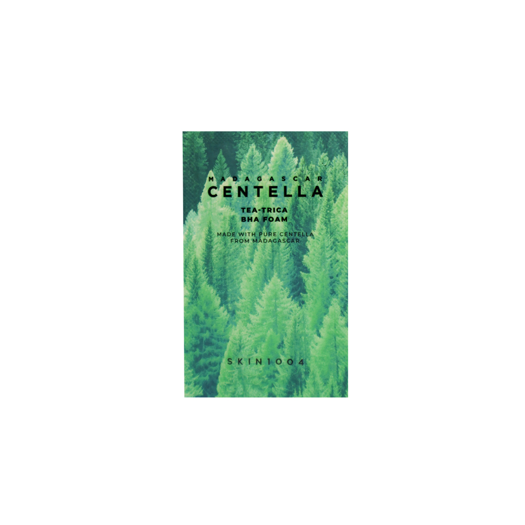 SKIN1004 Madagascar Centella Tea – Trica BHA Foam 1.5 ml -100 pcs