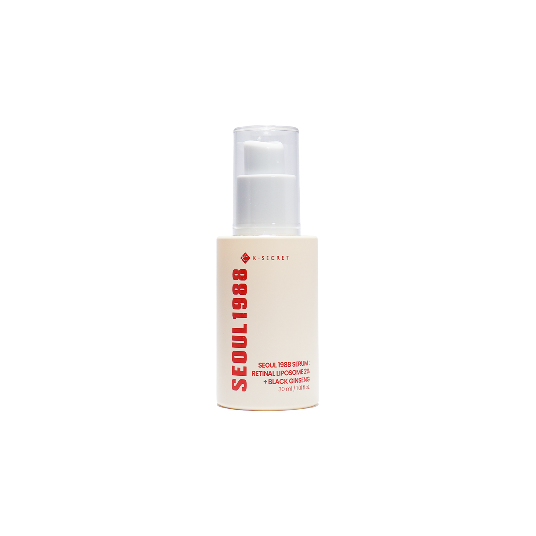 K-SECRET Seoul 1988 Serum: Retinal Liposome 2% + Black Ginseng 30 ml