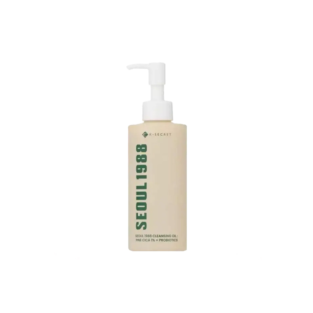 K-Secret Seoul 1988 Cleansing Oil: Pine Cica 1% + Probiotics 200 ml