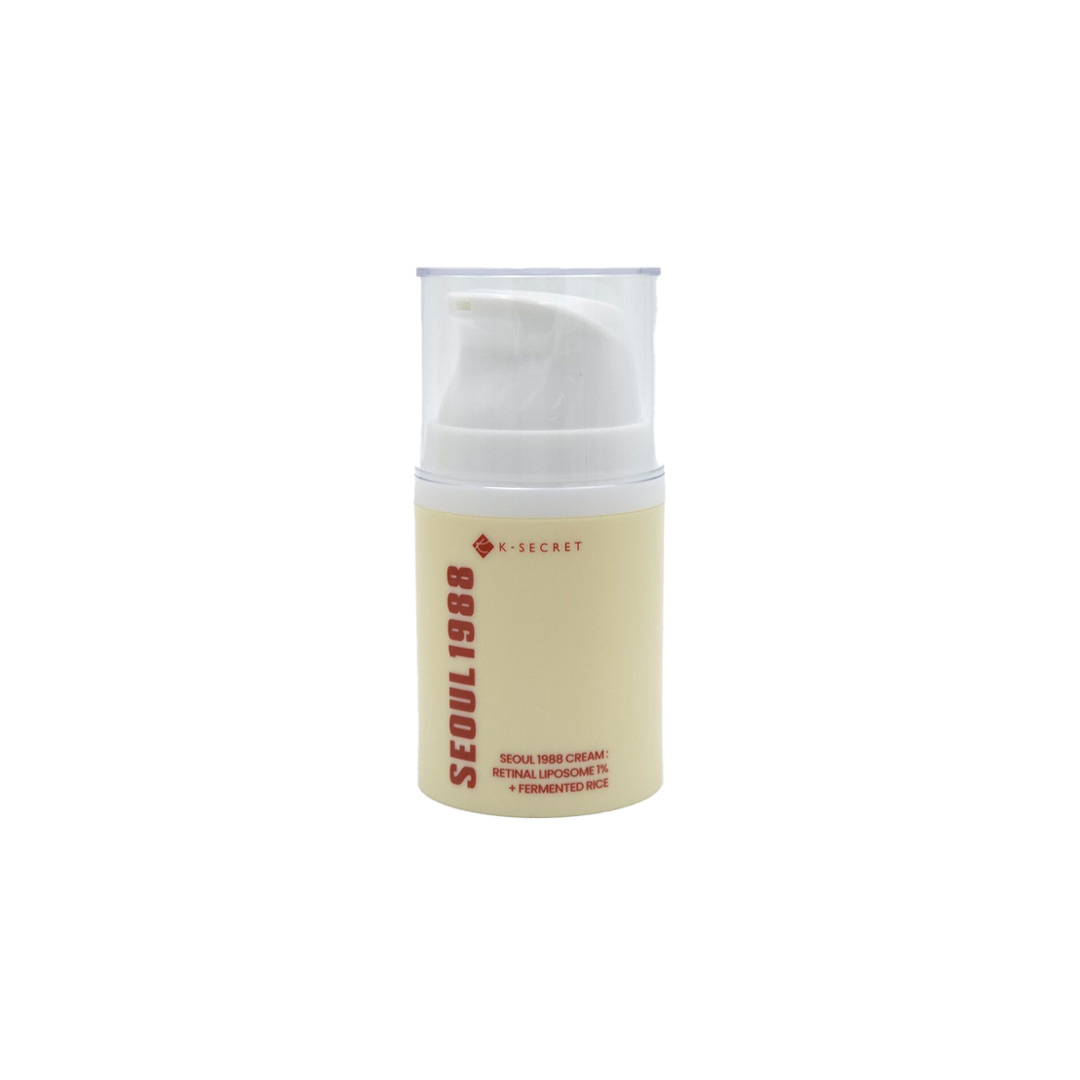 K-Secret Seoul 1988 Cream: Retinal Liposome 1% + Fermented Rice 50 ml