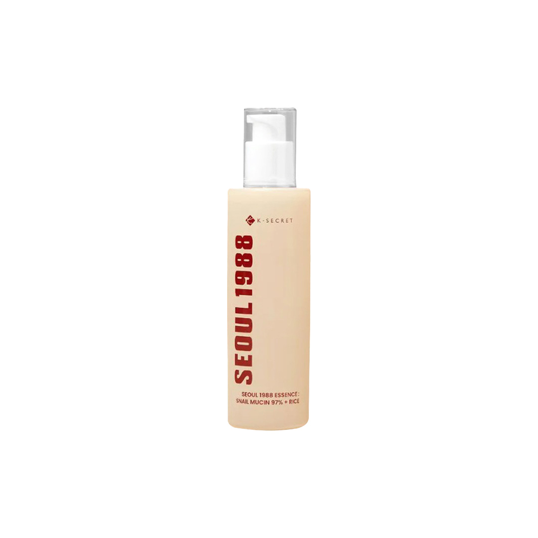 K-Secret Seoul 1988 Essence: Snail Mucin 97% + Rice 100 ml