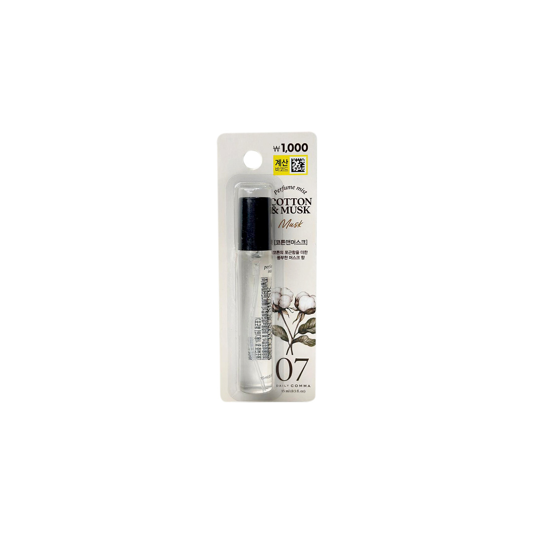 Oriox Aroma Perfume Mist 15ml - COTTON &amp; MUSK